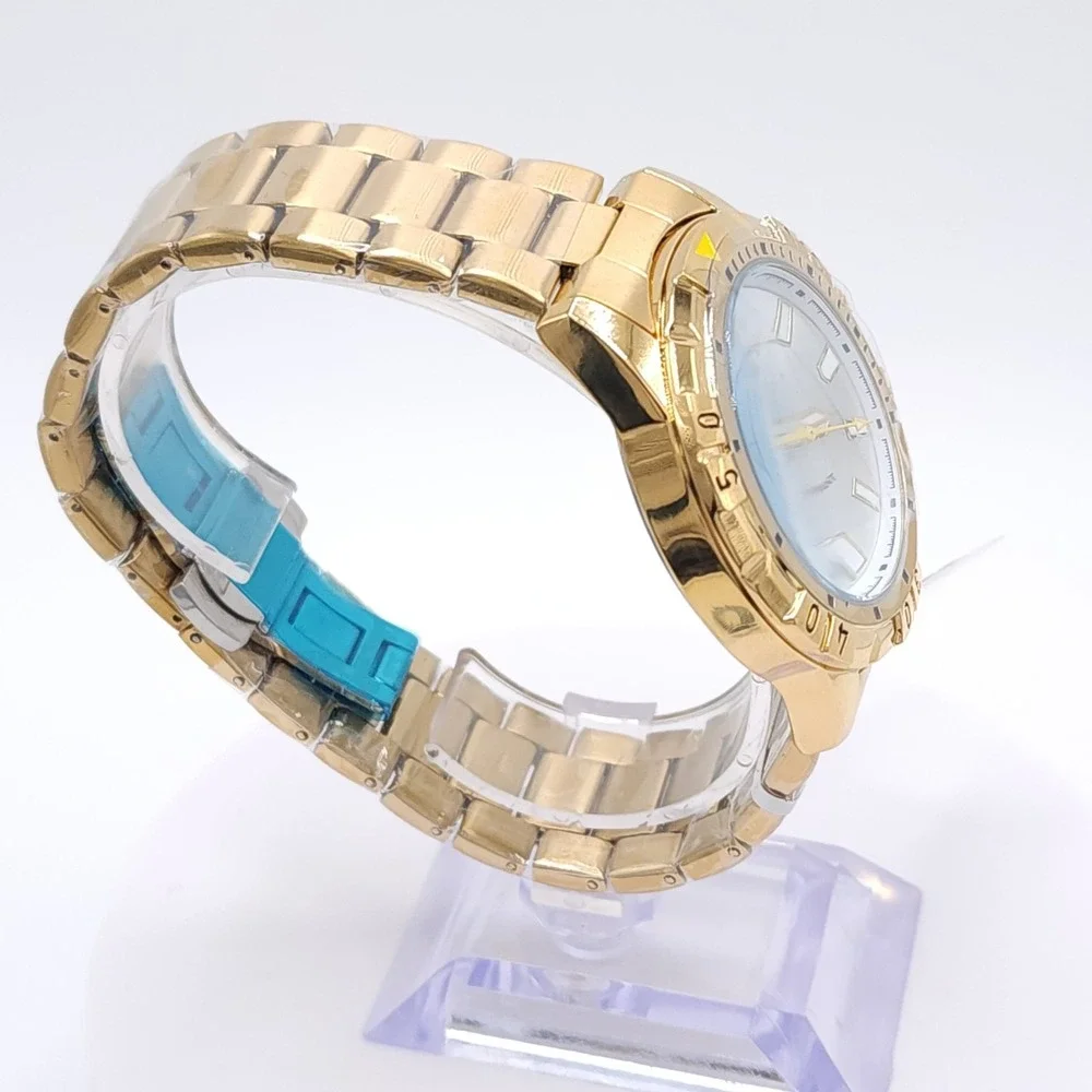 Invicta Specialty I 69031 Men's Gold Watch Silver Dial 42mm New